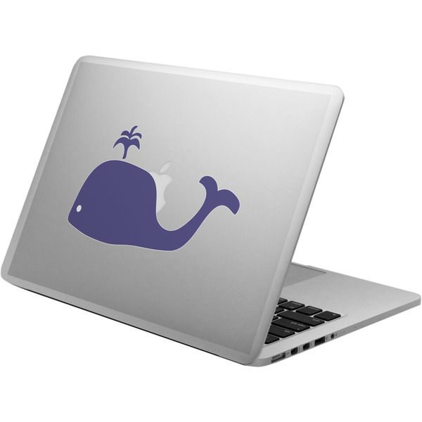 Custom Whale Laptop Decal
