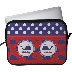 Whale Laptop Sleeve / Case - 11" (Personalized)