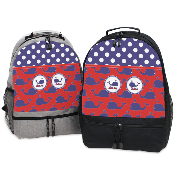 Whale Large Backpacks - Both