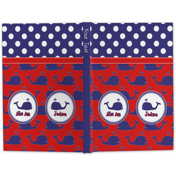 Whale Large Hard Cover Journal - Apvl