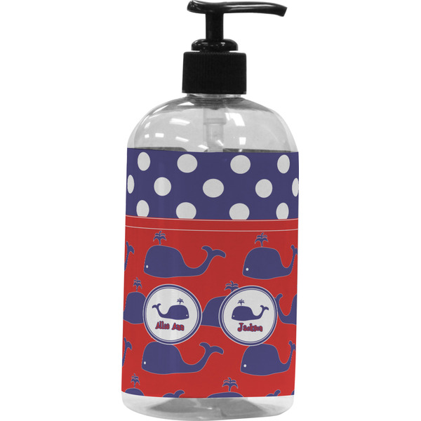 Custom Whale Plastic Soap / Lotion Dispenser (Personalized)