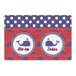 Whale Large Rectangle Car Magnet (Personalized)