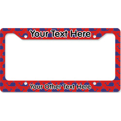 Whale License Plate Frame - Style B (Personalized)