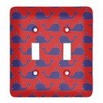Whale Light Switch Cover (2 Toggle Plate)