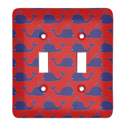 Whale Light Switch Cover (2 Toggle Plate)