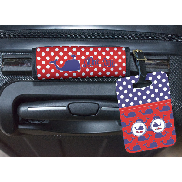 Whale Luggage Wrap & Tag