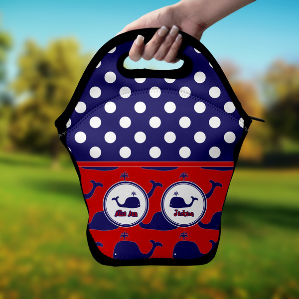 Whale Lunch Bag - Hand