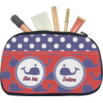 Whale Makeup / Cosmetic Bag - Medium (Personalized)