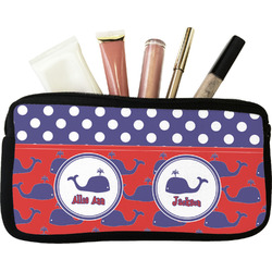 Whale Makeup / Cosmetic Bag (Personalized)