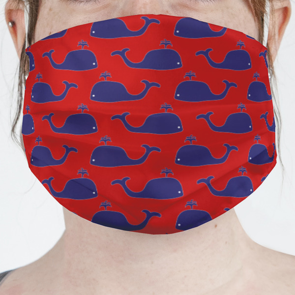 Custom Whale Face Mask Cover