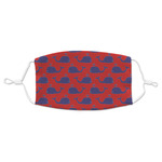 Whale Adult Cloth Face Mask