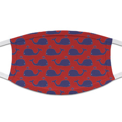Whale Cloth Face Mask (T-Shirt Fabric)