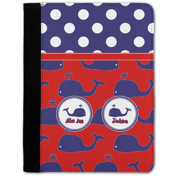Whale Notebook Padfolio w/ Name or Text