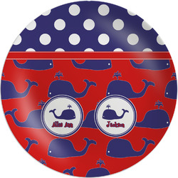 Whale Melamine Plate (Personalized)