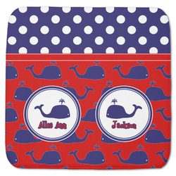 Whale Memory Foam Bath Mat - 48"x48" (Personalized)
