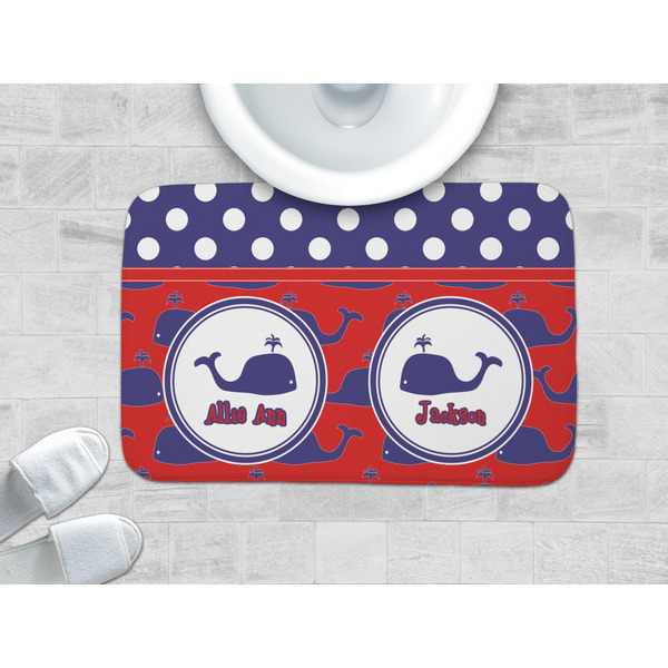 Whale Memory Foam Bath Mat - LIFESTYLE 34x21
