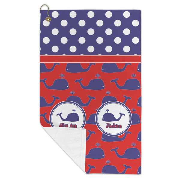 Whale Microfiber Golf Towels - FOLD