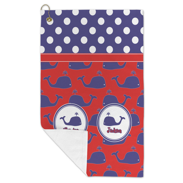 Whale Microfiber Golf Towels - FOLD