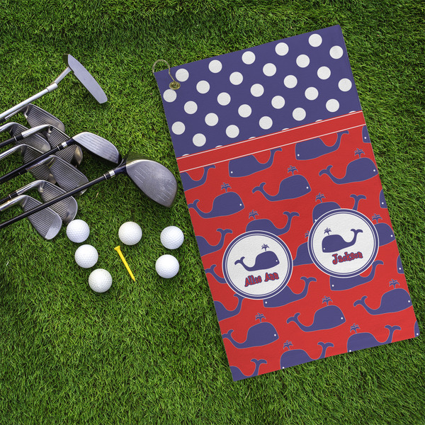 Whale Microfiber Golf Towels - LIFESTYLE