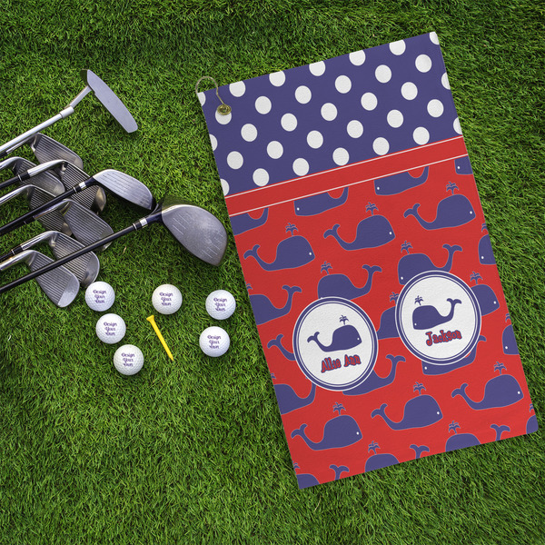 Whale Microfiber Golf Towels - LIFESTYLE