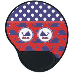 Whale Mouse Pad with Wrist Support