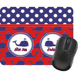 Whale Rectangular Mouse Pad (Personalized)