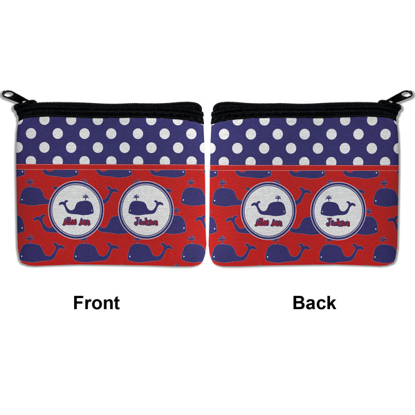 Whale Neoprene Coin Purse - Front & Back (APPROVAL)