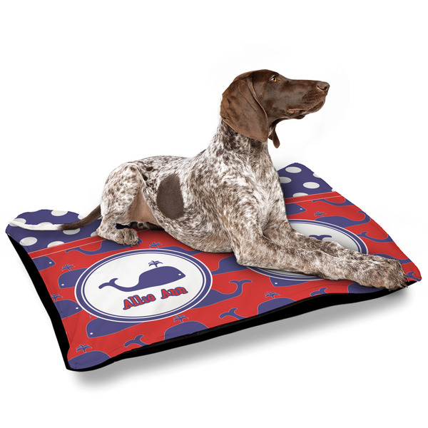 Whale Outdoor Dog Beds - Large - IN CONTEXT