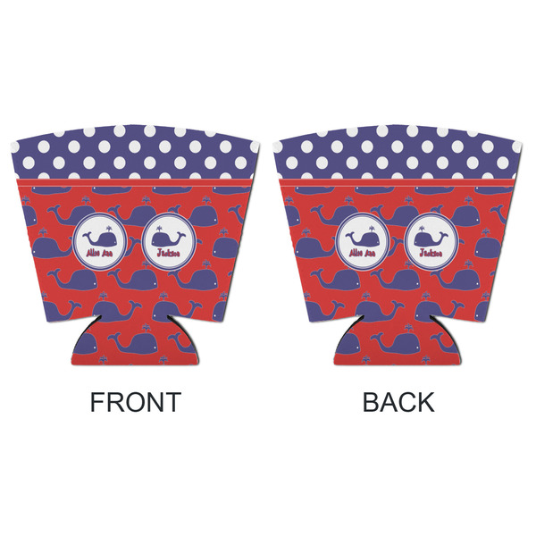 Whale Party Cup Sleeves - with bottom - APPROVAL