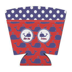 Whale Party Cup Sleeve - with Bottom (Personalized)