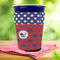 Whale Party Cup Sleeves - with bottom - Lifestyle