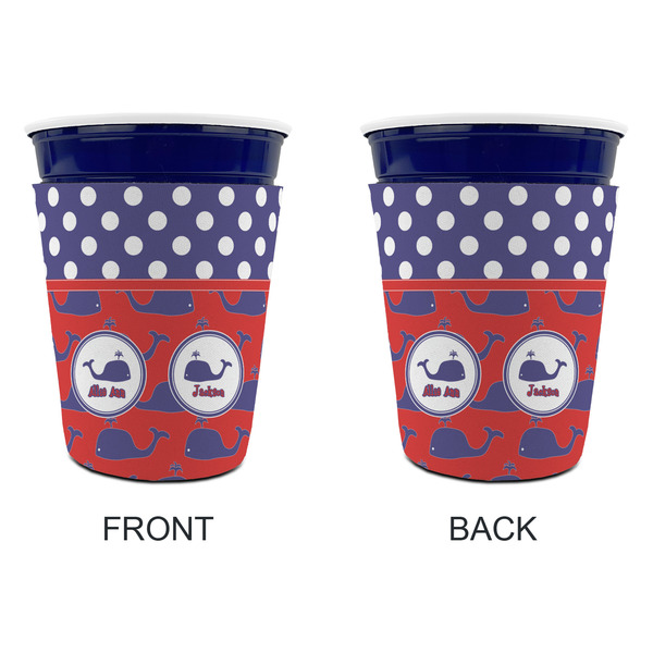 Whale Party Cup Sleeves - without bottom - Approval