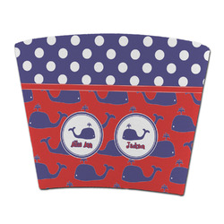 Whale Party Cup Sleeve - without bottom (Personalized)