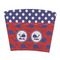 Whale Party Cup Sleeves - without bottom - FRONT (flat)