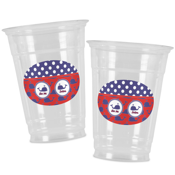 Whale Party Cups - 16oz - Alt View