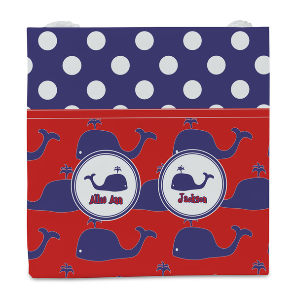 Whale Party Favor Gift Bag - Gloss - Front