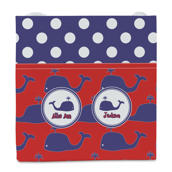 Whale Party Favor Gift Bag - Matte - Front
