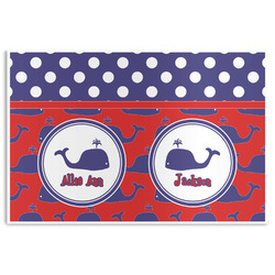 Whale Disposable Paper Placemats (Personalized)