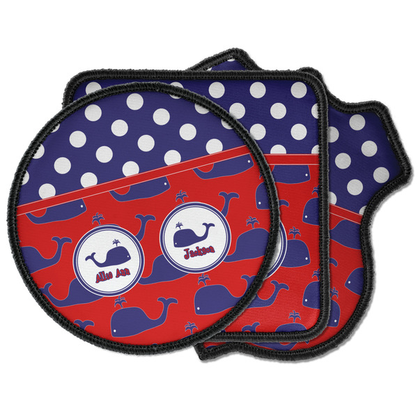 Custom Whale Iron on Patches (Personalized)