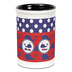 Whale Ceramic Pencil Holders - Black