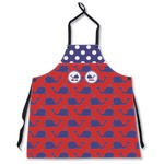 Whale Apron Without Pockets w/ Name or Text