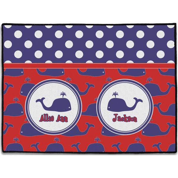 Custom Whale Door Mat (Personalized)