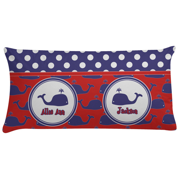 Custom Whale Pillow Case - King (Personalized)