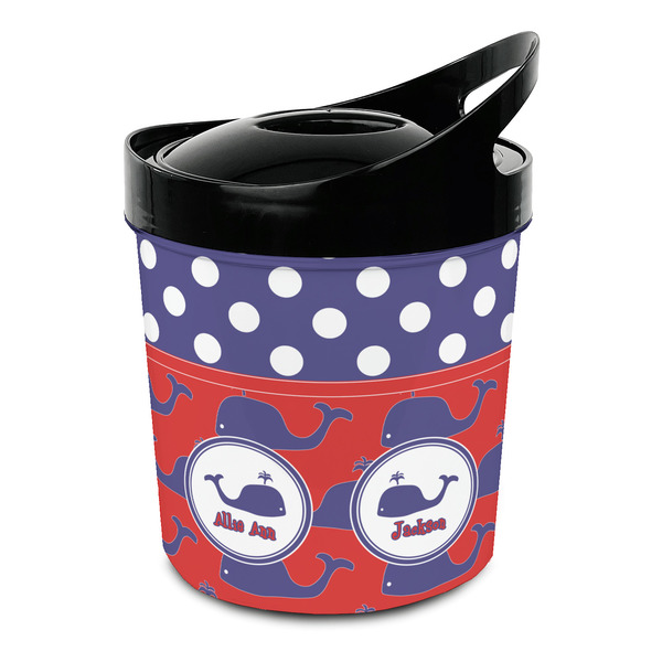 Custom Whale Plastic Ice Bucket (Personalized)