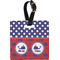Whale Personalized Square Luggage Tag