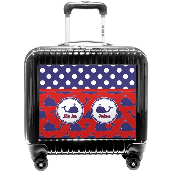 Custom Whale Pilot / Flight Suitcase (Personalized)
