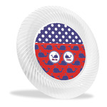 Whale Plastic Party Dinner Plates - 10" (Personalized)