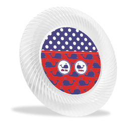 Whale Plastic Party Dinner Plates - 10" (Personalized)