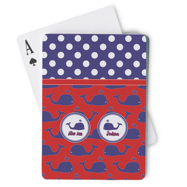 Custom Whale Playing Cards (Personalized)