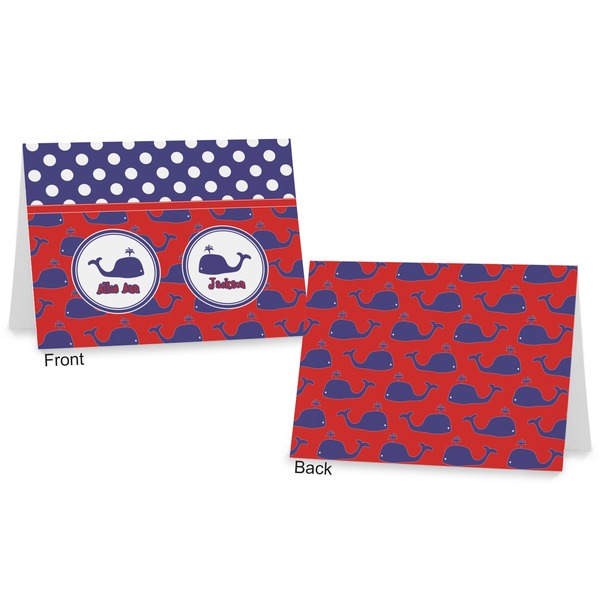 Whale Postcard - Front and Back